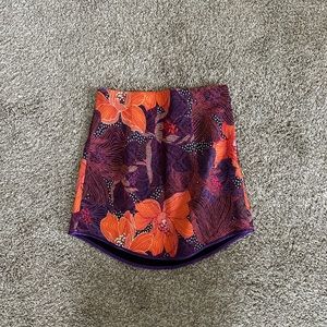 Zara Jacquard Mini Skirt
